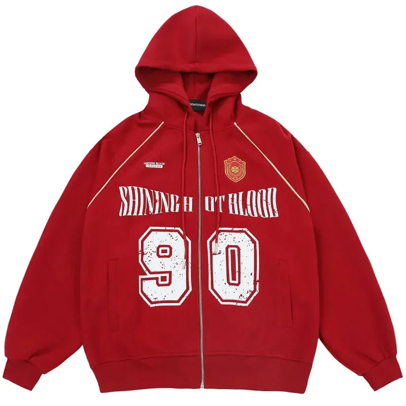 CARNIVL™ Shining Hot Blood Zip-up