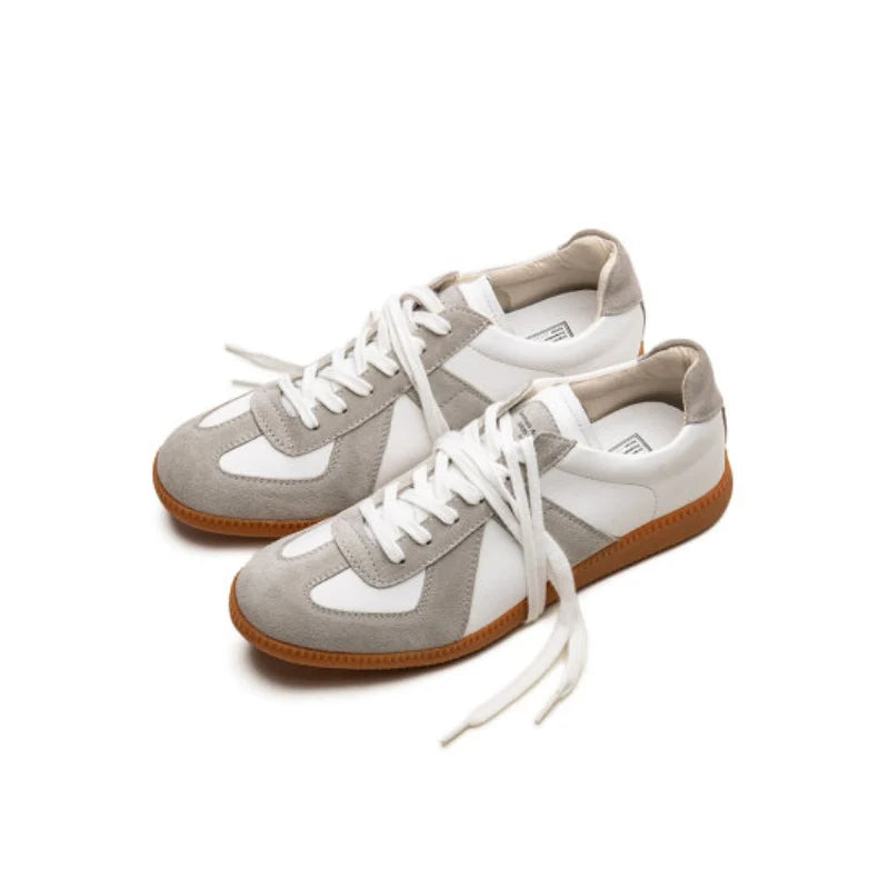 CARNIVL™ Maden Vintage Gray Military Sneaker