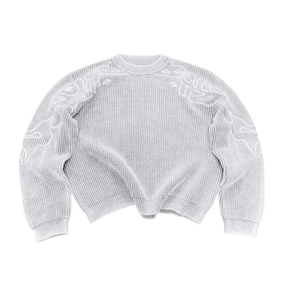 CARNIVL'™ Flowing Patternz Knitted Sweater