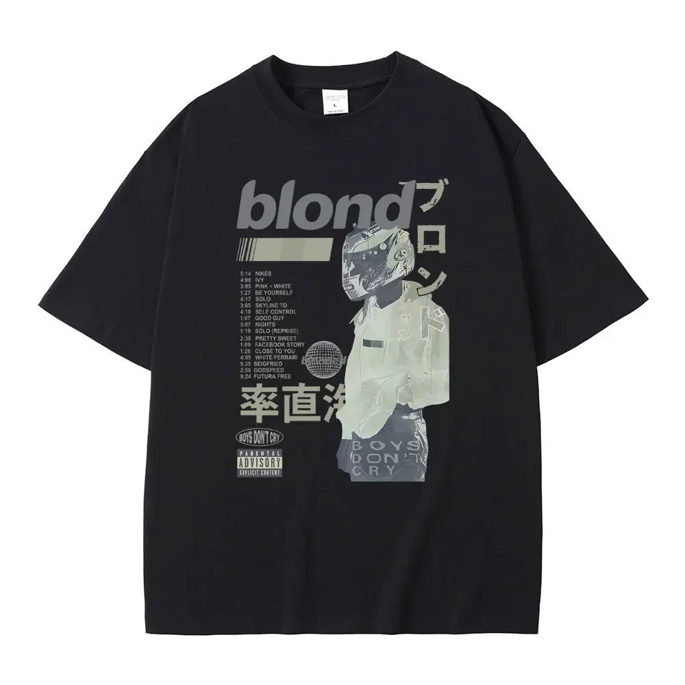 CARNIVL™ Frank Ocean "Blond" T-shirt Black