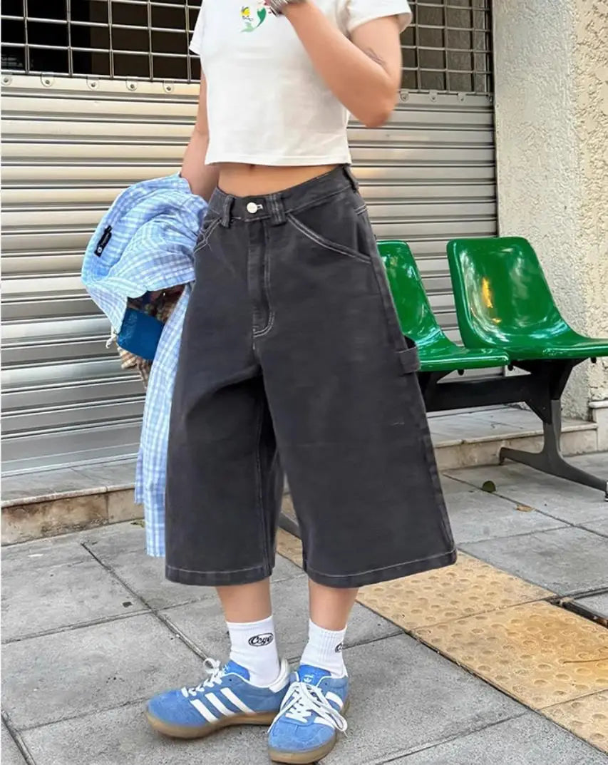 CARNIVL™ SleekFade Denim Jorts