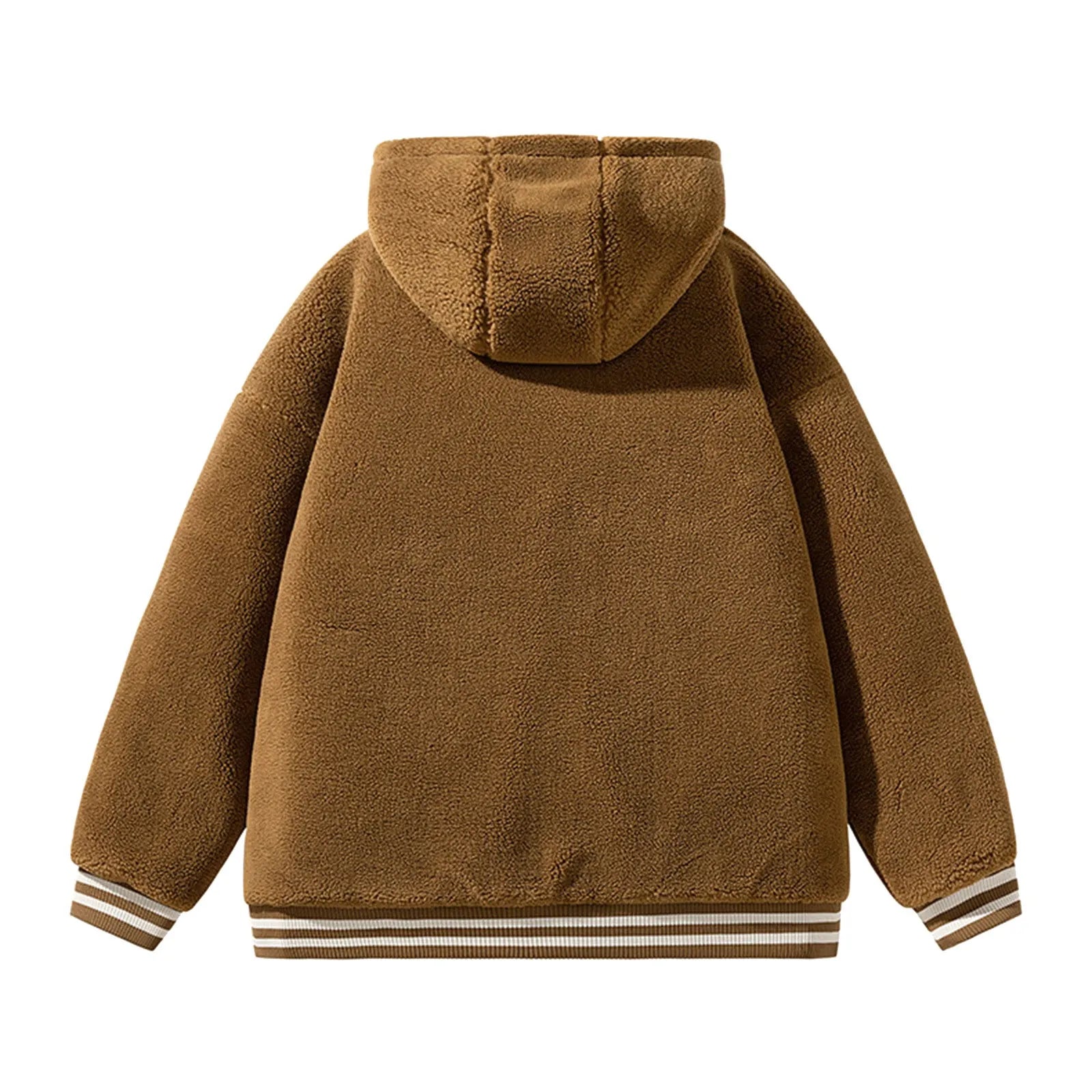 CARNIVL™ Lightened Fleece Jacket Brown