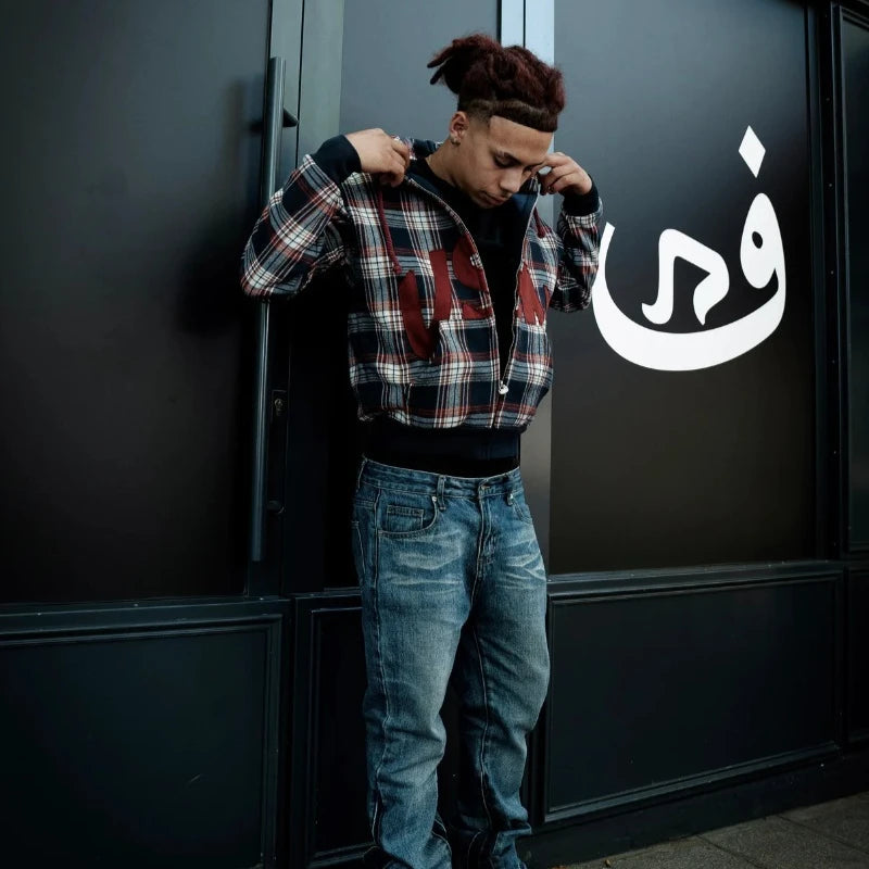 CARNIVL™ Blood Patternz Zip-Up Hoodie