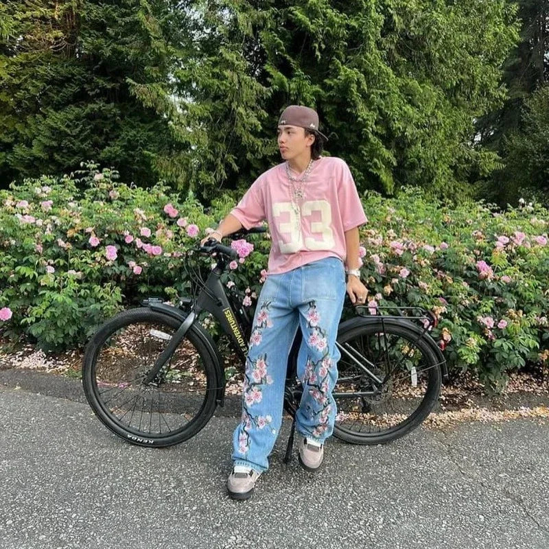 CARNIVL™ Flourished Fade Loose Denim