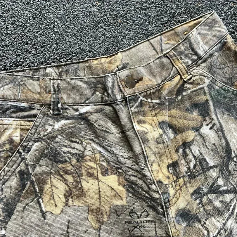 CARNIVL™ Vintage Cammo Loose Denim