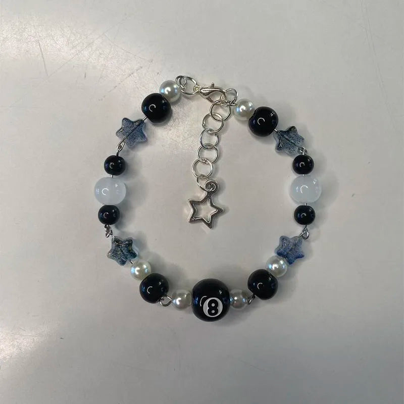 CARNIVL™ 8-Ball Y2K Bracelet (Handmade)