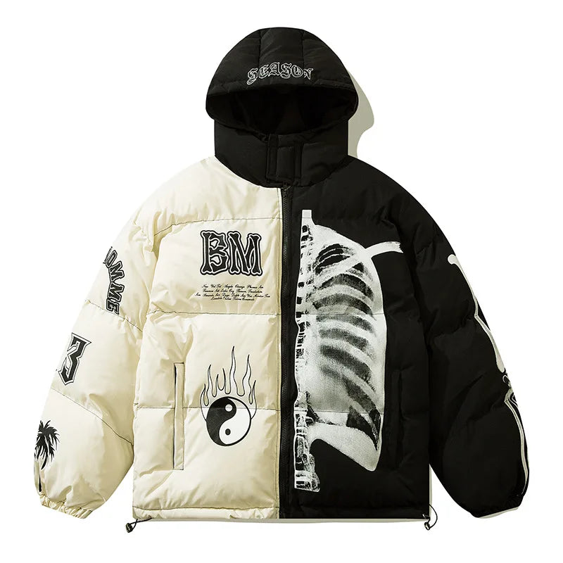 CARNIVL™ Skeleton Puffer Jacket