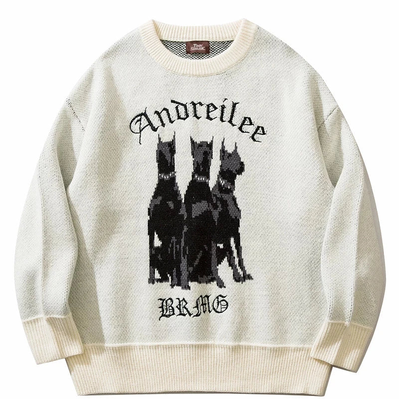 CARNIVL™ Doberman Knitted Sweater