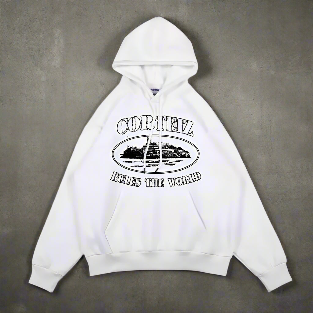 CRTZ x CARNVIL™ White Hoodie (Pre-Owned)