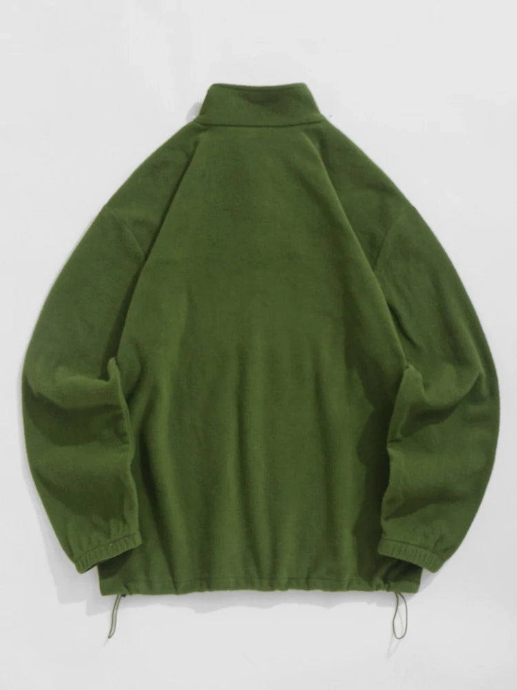 CARNIVL™ Brooklyn Green Half-Zip Sweater