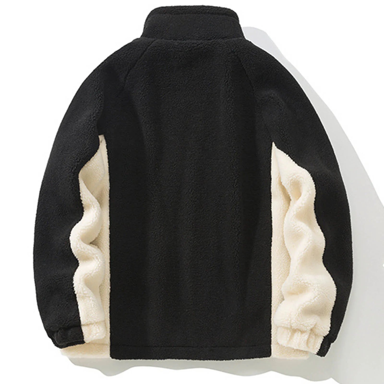 CARNIVL™ Monochrome Fleece Jacket Black