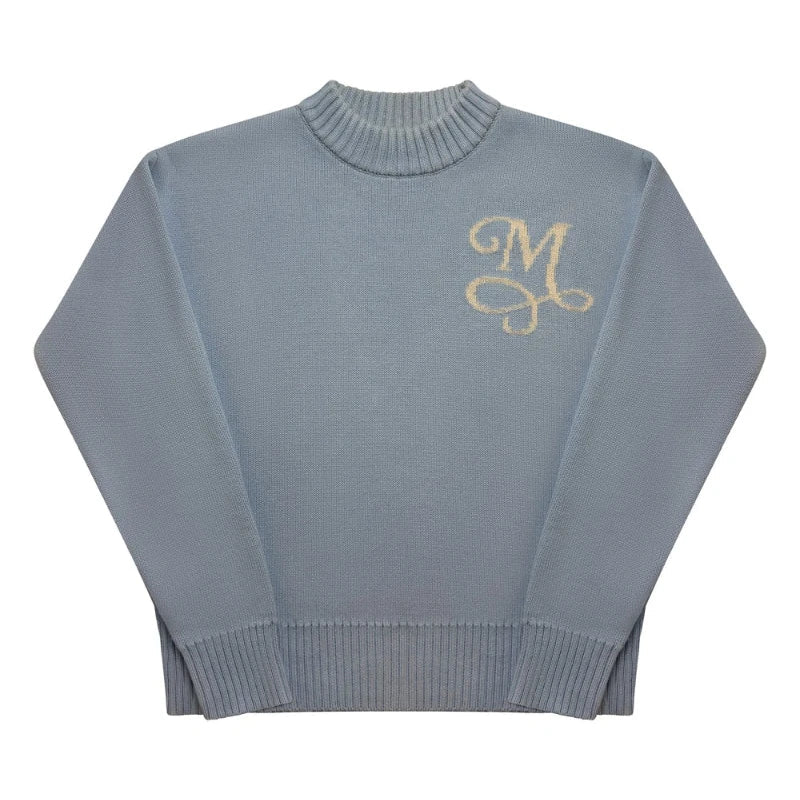CARNIVL™ Curved Mirror Knitted Sweater