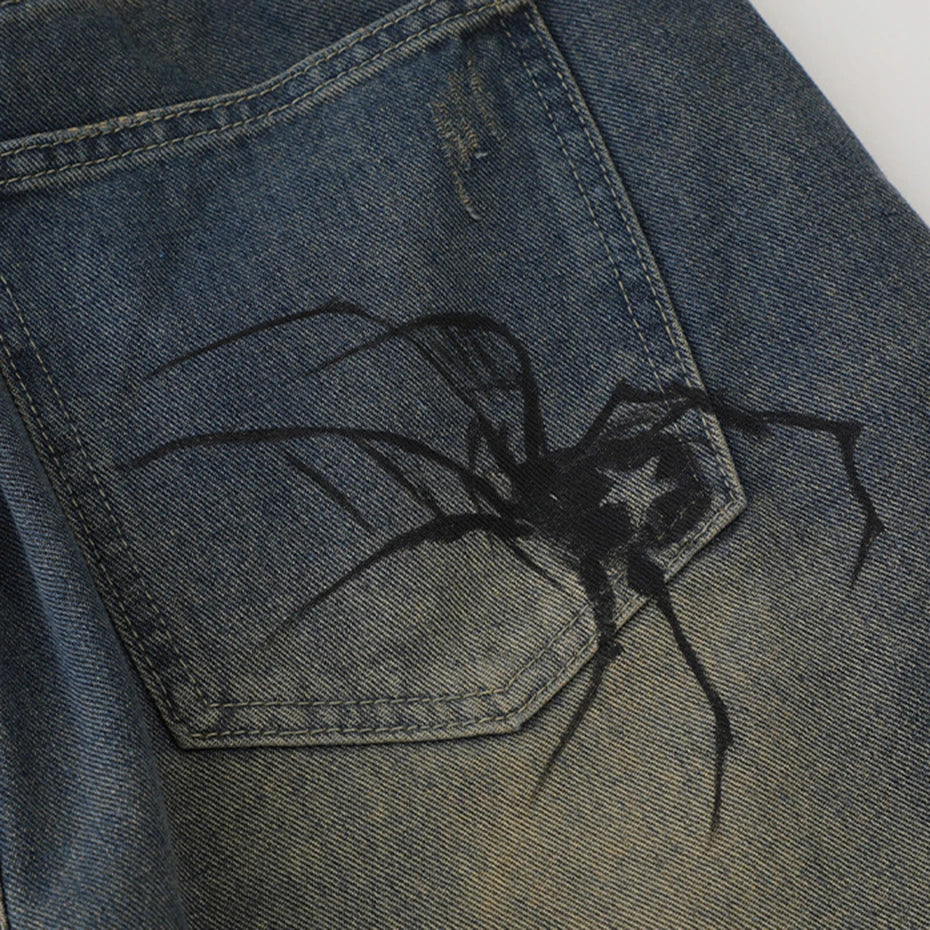 CARNIVL™ Spider Print Jorts