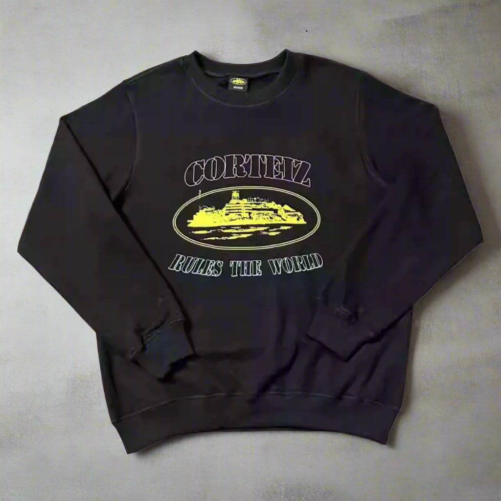 CRTZ x CARNVIL™ Black/Yellow Sweater (Pre-Owned)