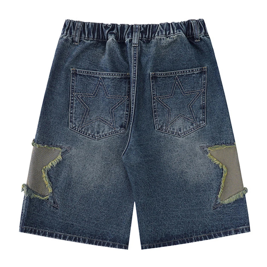 CARNIVL™ Crust Star Denim Shorts