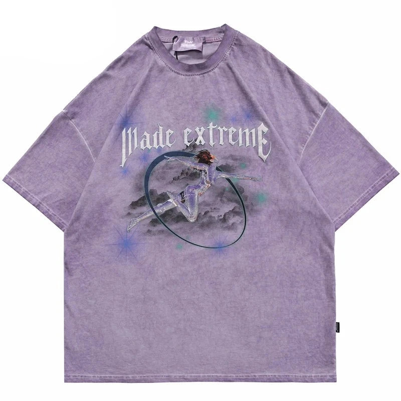 CARNIVL™ Made Levitating T-Shirt Purple