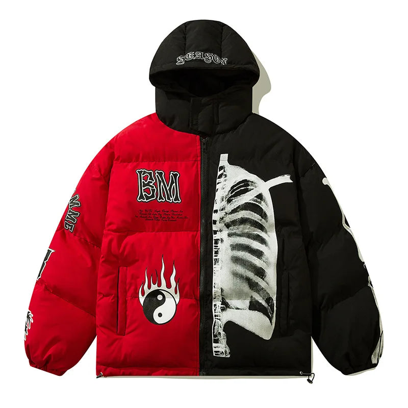 CARNIVL™ Skeleton Puffer Jacket