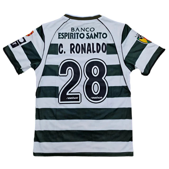 CARNIVL™ Vintage Cristiano Ronaldo Sporting Jersey